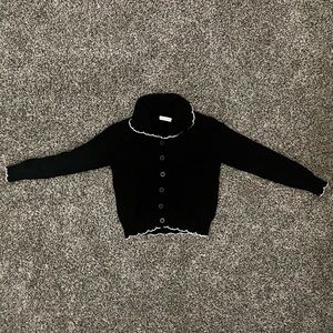 Belle Poque Black Sweater Medium